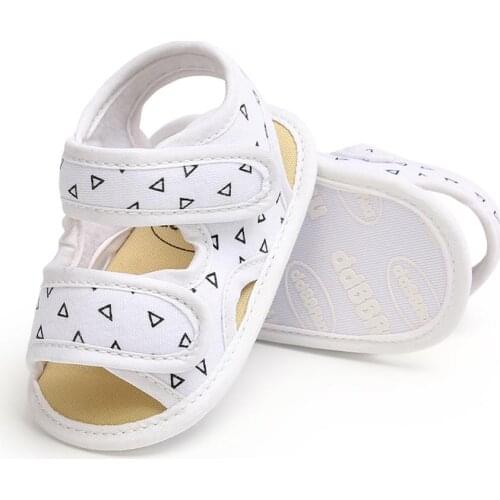 Summer Baby Boys Girls Breathable Anti-Slip Shoes Sandals Toddler Soft Soled First Walkers