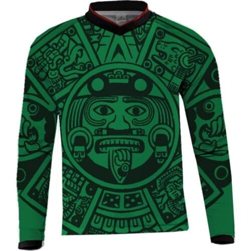 Mexico new Enduro Jeresy Downhill Jersey MTB Offroad long motorcycle long motocross Racing Riding Cycling Jersey long T-shirt