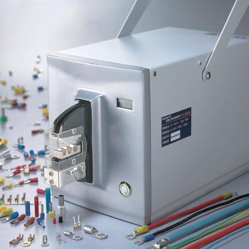 Electric Type Multi Function Terminal Crimping Device Terminal Crimping Machine with 7 Set Crimping Pliers