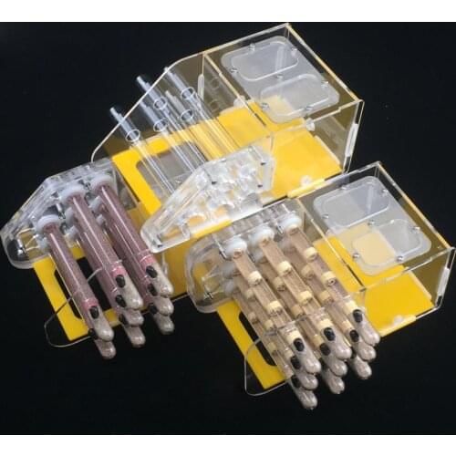Ant Three-dimensional Test Tube Nest 5 Test Tube Ant Farm Yellow Acrylic Ant Large Workshop 15 Diameter Ant Villa