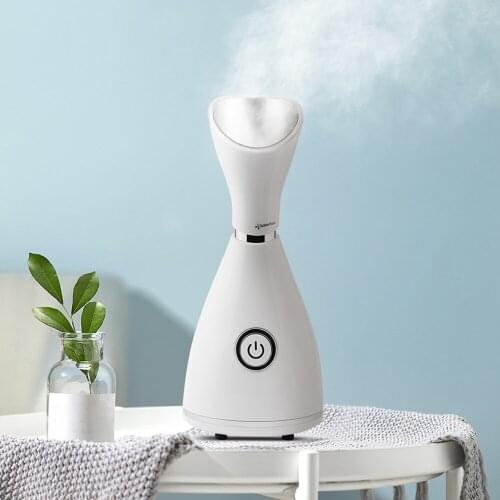 Nano Ionic Facial Steamer Humidifier Unclogs Pores Reduce Blackhead Deep Cleaning Face Sprayer Cleaner Machine Skin Tightening