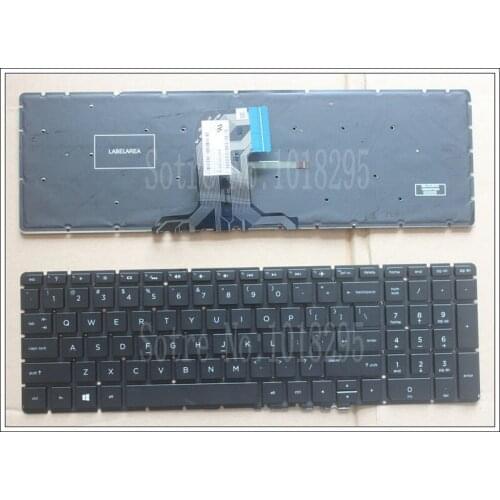 New Laptop keyboard For HP 250 G4 256 G4 255 G4 15-ac 15-ac000 15-af 15-af000 no Frame Teclado US Keyboard With backlight