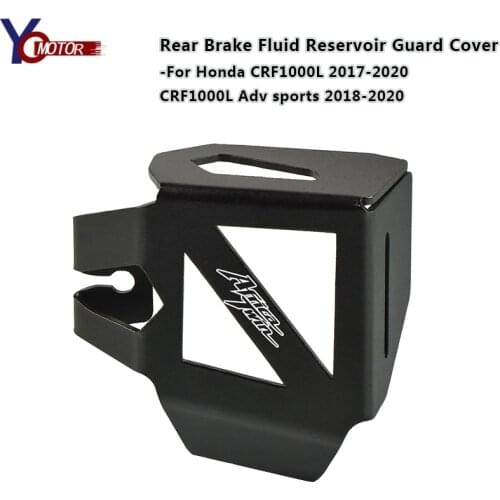 New Aluminum For HONDA CRF1000L Africa Twin 2017-2020 CRF 1100 L ADV sports Motorcycle Rear Brake Fluid Reservoir Guard Cover