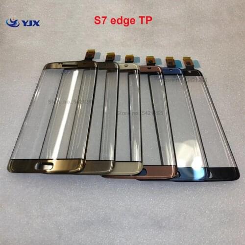 Touch Screen Digitizer TP For Samsung Galaxy S7 Edge G9350 G935 G935F TouchScreen 5.5 inche Outer Glass Lens With Flex Cable