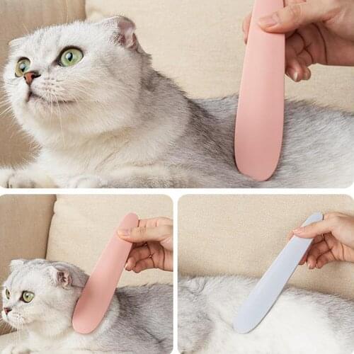 Pet Cat Tongue Texture Design Massage Comb To Clean And Remove Floating Fur Cat Supplies Portable Multi-Purpose Comb Cat