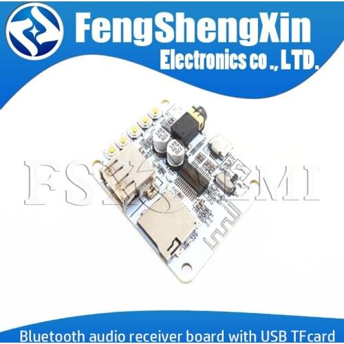 Bluetooth Audio Receiver board with USB TF card Slot decoding playback preamp output A7-004 5V 2.1 Wireless Stereo Music Module