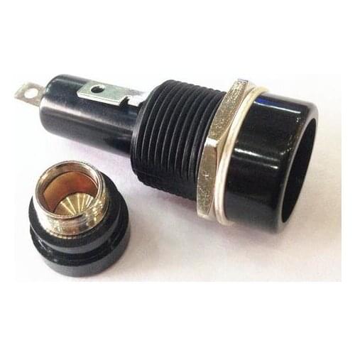 R3-41 10*38mm 600V 30A Black Fuse Holder x 50pcs