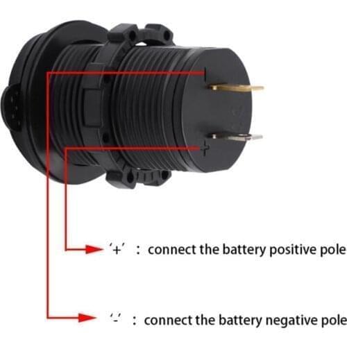 Dual USB Charger Socket Waterproof Power Socket 2.1A For jeep renegade wrangler grand cherokee Liberty Patriot Infiniti q50 FX35