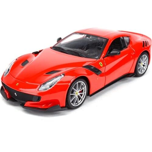 Bburago 1:24 Ferrari F12 tdf Sports Car Static Die Cast Vehicles Collectible Model Car Toys