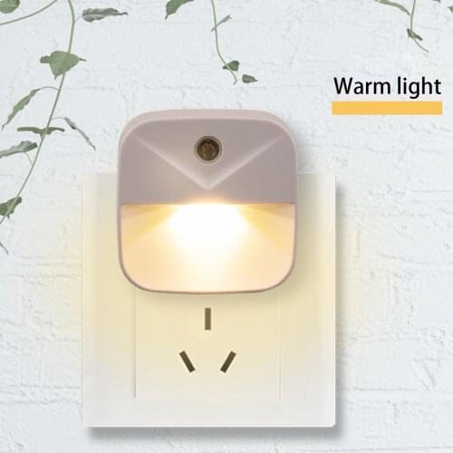 110-220V LED Night Light Intelligent Sensor Bedside Lamp Wireless Light control Sensor LED Night Light For Baby Kids Bedroom