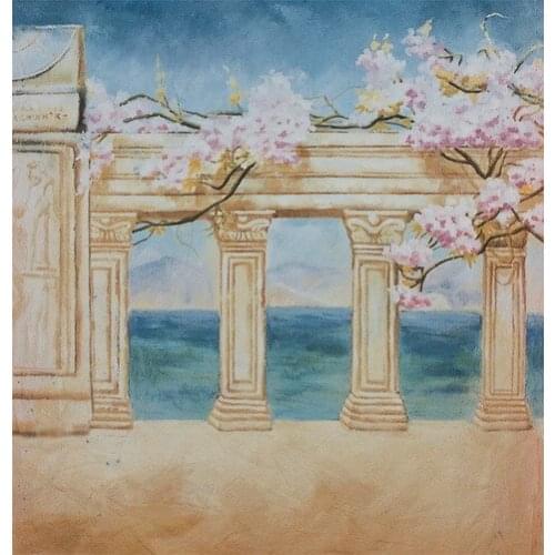 Mysterious Forest Backdrop, 10ft x 10ft Hand Painted Photography Background