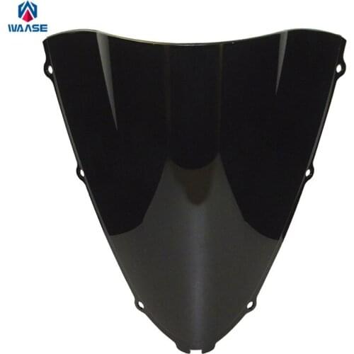 Waase For Kawasaki Ninja ZX14 ZX14R ZZR1400 2006 2007 2008 2009 2010 2011-2016 Double Bubble Windscreen Windshield Shield Screen