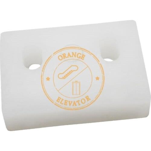 100PCS/Lot Dining /Surf /Freight Elevator White Door Slider L56mm W12mm H41mm Installation hole distance 27mm