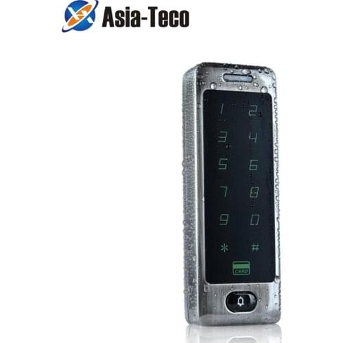 125khz Waterproof Smart Keypad Case ID Card Reader Touch Metal RFID Access Control Electronic Door Lock Electric Gate Opener