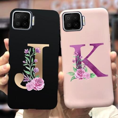 For Oppo A93 A73 Case 2020 New Fashion Cute Letters Cover For Oppo A73 A 93 73 OppoA73 OppoA93 Phone Case Coque Soft TPU Fundas