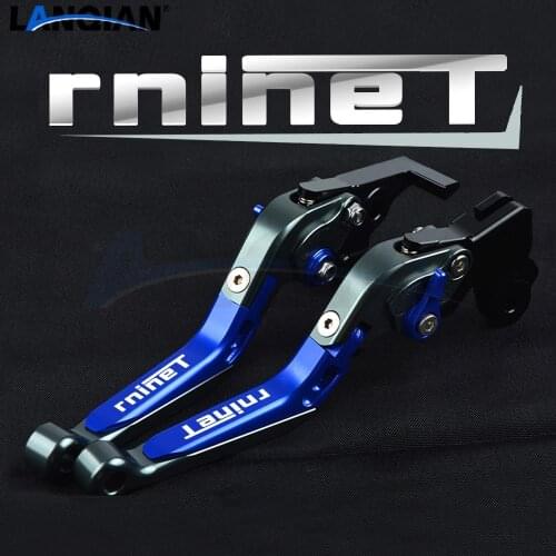 For BMW R Nine T Urban GS Motorcycle Aluminum Adjustable Extendable Brake Clutch Levers RnineT Urban GS 2017 2018 Accessories