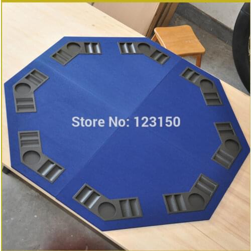 ET-01 Foldable Casino tabletop, Four fold, for Texas Holdem Game