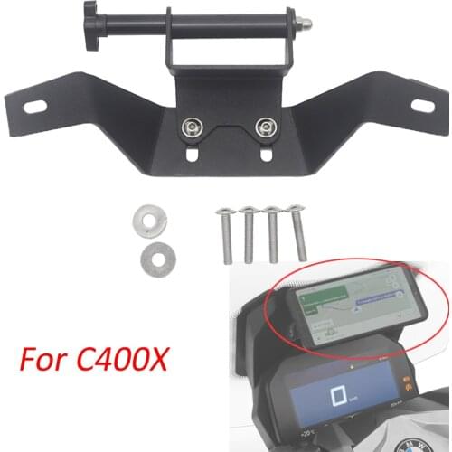 Motorcycle GPS Smart Phone Navigation Mounting Bracket Adapter Holder Brand For BMW C400X 2019 2020
