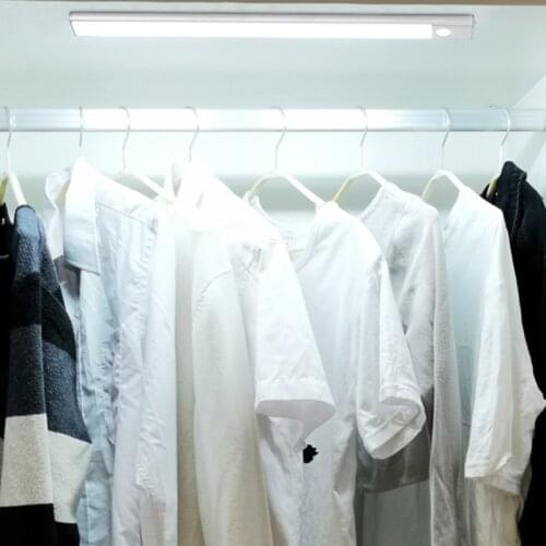 Cabinet Lamp Wardrobe Mirror Cupboard Lights USB Charge Closet Light Cabinet Lights Motion Sensor Stairs Bathroom Light Bedroom