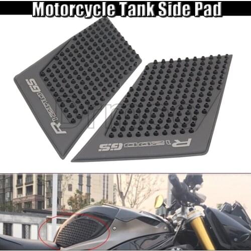 Motorcycle 1 Pair Protector Anti Slip Tank Pad Sticker Gas Knee Grip Traction Side Decal Cover For BMW R1200GS 2005-2012