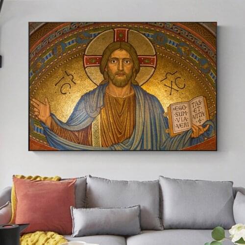 Christian Art Posters And Prints Jesus Holy Writ Religion Belief Wall Art Picture On Canvas Painting For Living Room Decoration