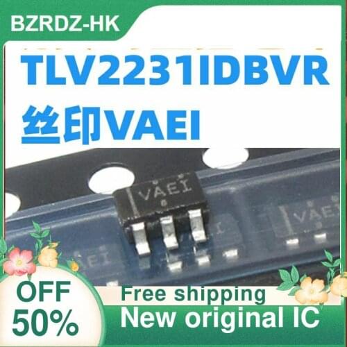 2-10PCS/lot TLV2231IDBVR VAEI SOT23-5 New original IC