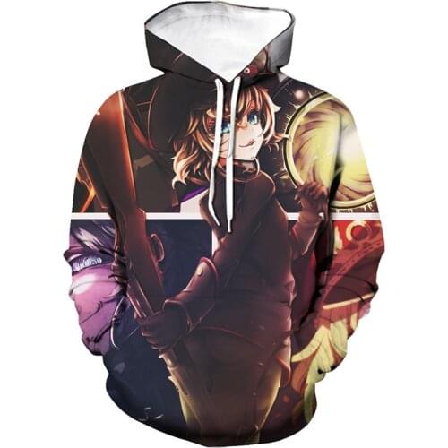 2021 Newest Hoodies Anime 3D Printed Hooded Sweatshirt Men Women Sports Casual Pullover Youjo Senki The Saga of Tanya Hoodie Top