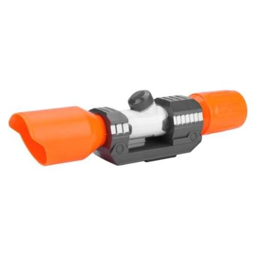 Plastic Scope Sight Attachment with Reticle Accessory for Nerf Modify Toy Optical Scope Hunting Optic Sight