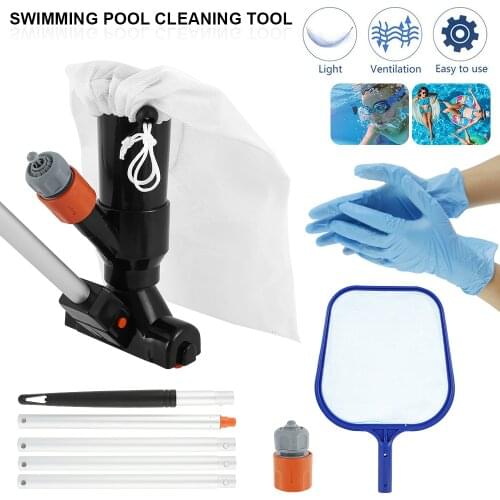 Swimming Pool Vacuum Cleaner Cleaning Tool Suction Head Pond Fountain Cleaning Kit Home Outdoor Swimming Pool Cleaner Accessorie