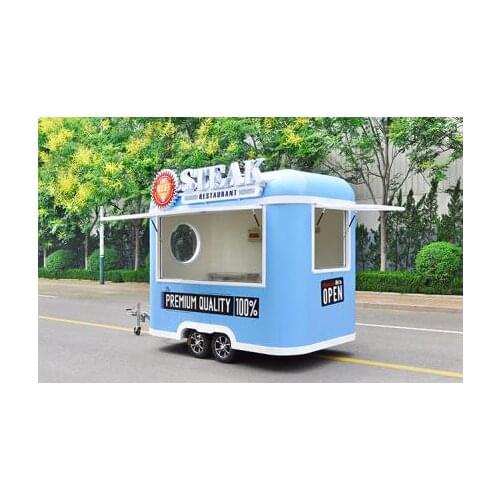 RL-B39T ice cream sell trailer mobile food trailer food cart for sale europe
