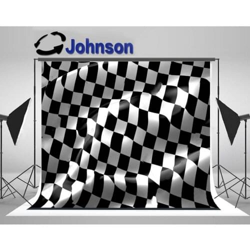 Checkered Flag Race Formula Competition background High quality Computer print wall photo backdrop