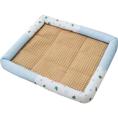 2021 Pet Summer Cooling Mat Dog Summer Bed Cat Mat Mascotas Cama Perro Sofa for Dogs House Cat Sleeping Bed