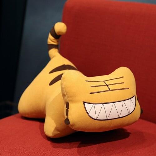 28-48cm Creative Cute Tiger Cushion Plush Toys Bag Pillow Stuffed Soft Plushie Home Decor For Children Girls Kids Birthday Gifts