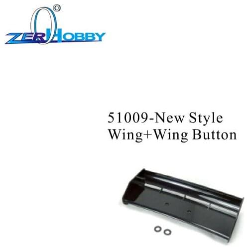 51009 NEW STYLE WING AND WING BUTTON FOR HSP 1/5 SCALE OFF ROAD BUGGY RC CARS 94051