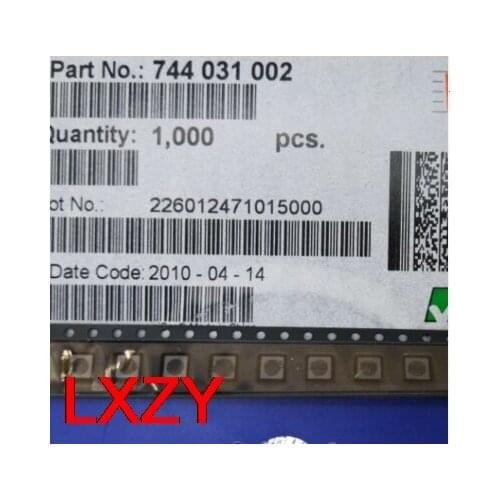 Free Shipping 10PCS/lot 744031002 3816 2R5 2.5UH 1.45A 3.8X3.8X1.65MM W E power inductor