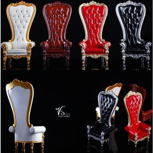 1/12 Figure Scenes Accessory 18XG33 Fashion queen Sofa Leather Sofa Playing Model for 6"Action Figure