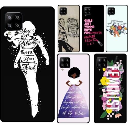 Feminist Quotes Girl Power Case For Samsung A51 A71 A31 A11 A21S A20e A12 A32 A42 A52 A72 A02S A10 A30S A40 A50 A70