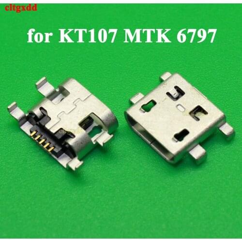 Micro Mini USB Charging Port Dock Plug Connector For Universal 10.1 Tablet KT107 MTK 6797 -jty Jack Socket Replacement