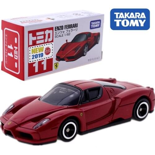 Takara Tomy Tomica Ferrari Enzo ENZO FERRARI Sports Car Alloy Model Decorative ornaments Birthday Present
