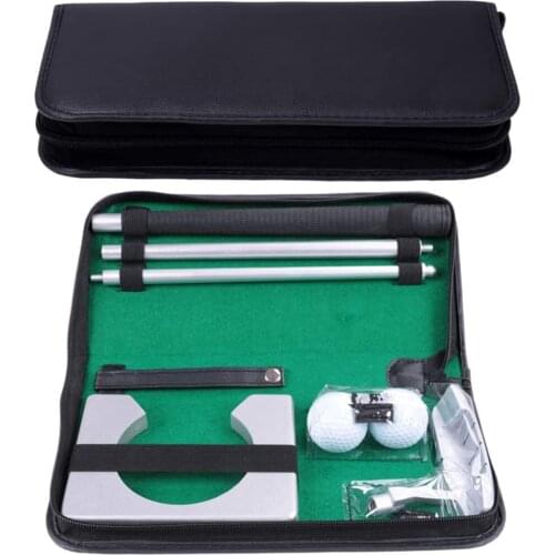 Golf Putter Set Balls Training Practice 3-section Right Handed Portable Indoor Outdoor Golf Tools