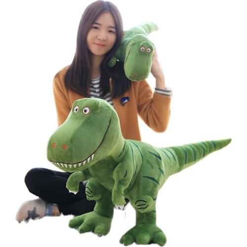 40/55/70/100cm New Dinosaur Plush Toys Cartoon Tyrannosaurus Cute Stuffed Toy Dolls for Kids Boys Birthday Xmas Gifts