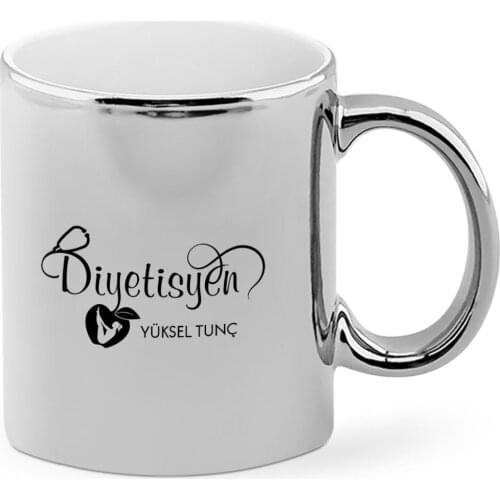 Personalized Professional Dietician Chrome Mug Cup-1