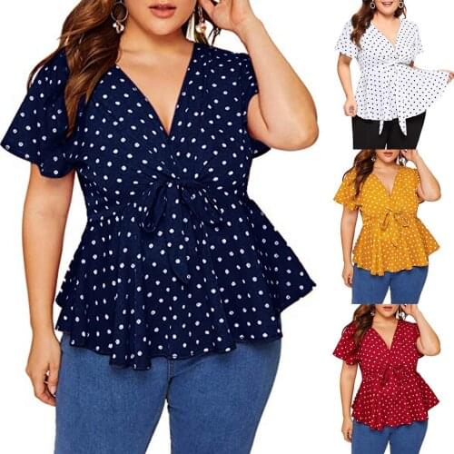 SAGACE Short Sleeve Blouses