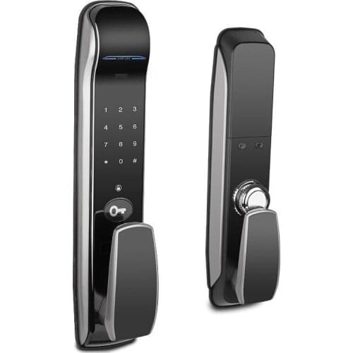 Smart door lock anti-theft fingerprint lock DC power password lock multi-specification smart factory direct spot wholesale