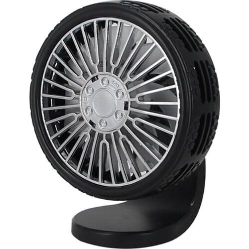 Universal 5V Mini Electric Car USB Fan Low Noise For Air Vent Mounted Cooling Fan Car Cooler Summer