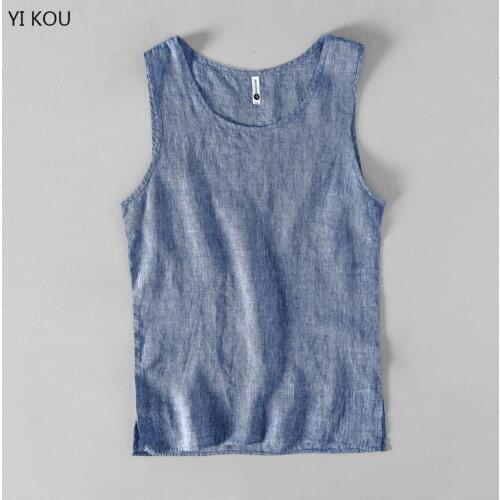 Мужские футболки без рукавов YIKUO China At AliExpress