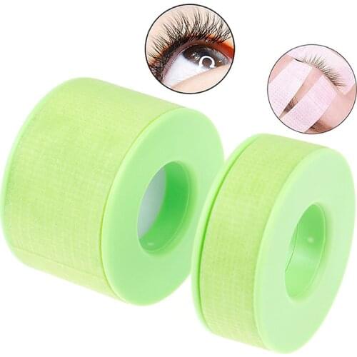 Green Breathable Tear-resistant Medical Tape Quality Lint-free Eye Patches for Eyelash Extension Grafting