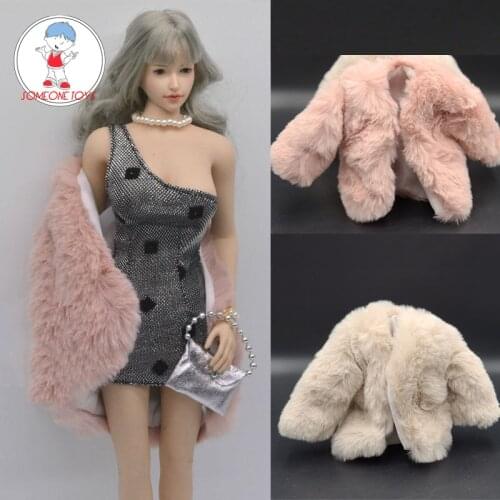 1/6 Female sexy Tube top Dress lace skirt low-cut bag hip tight dress skin socks for 12 Inch TBLeague Jiaou Dolls Action Figure
