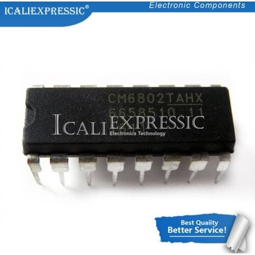 10PCS CM6802BHG CM6802 DIP-16 In Stock