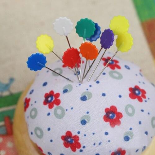 400pcs / lot patchwork needle flower pins locating pin handmade auxiliary tools christmas gift